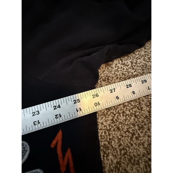 Michael Simon Lite Halloween Cotton Cardigan Black Pumpkin Ghost Cat Women’s 2X - Picture 8 of 8